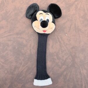 VTG Mickey Mouse Plush Golf Club Cover Disneyland Walt Disney World